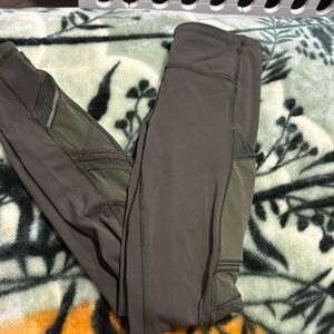 Green lululemon leggings